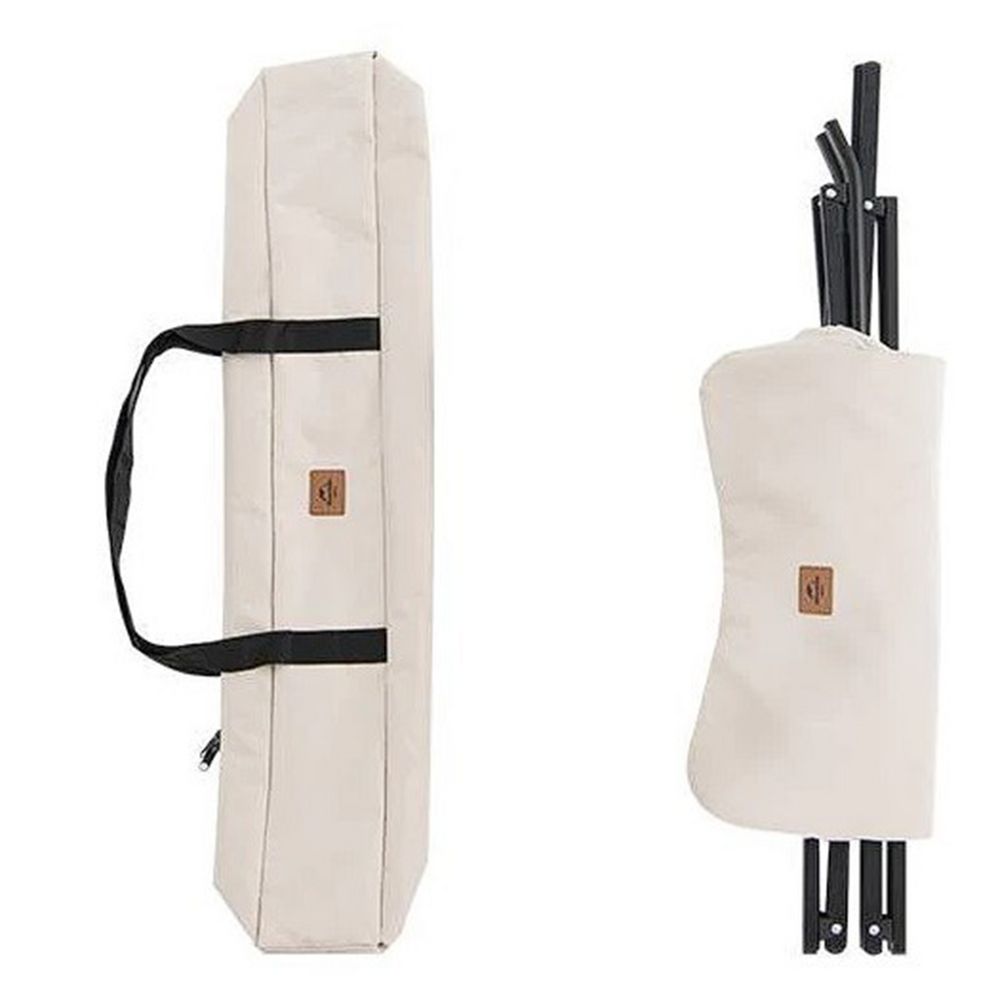 Кресло складное Armrest, бежевое-5