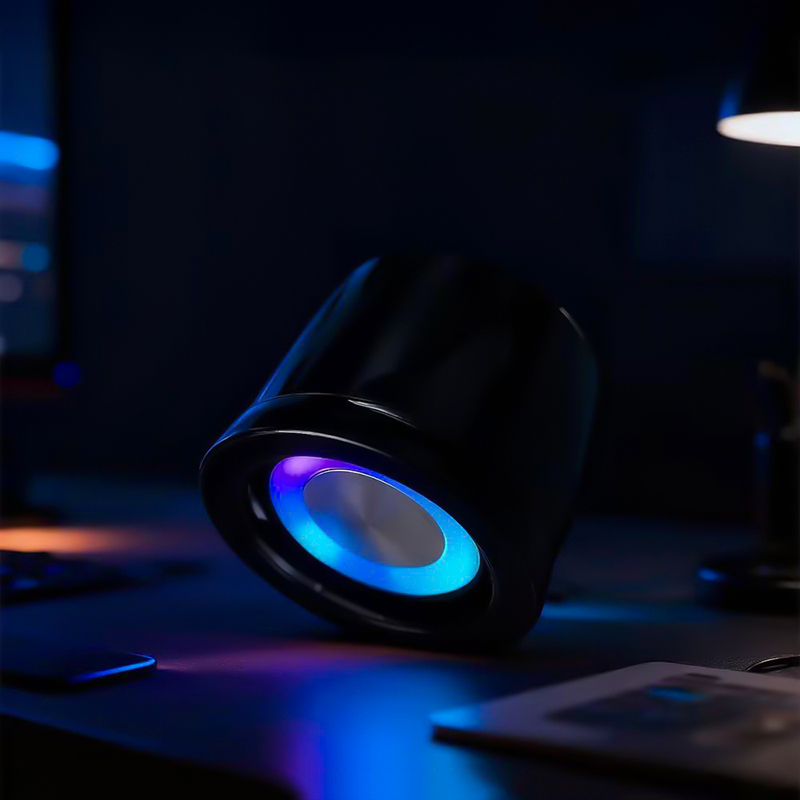 Магнитная беспроводная Bluetooth колонка-подставка Wave 5W, Черный-5