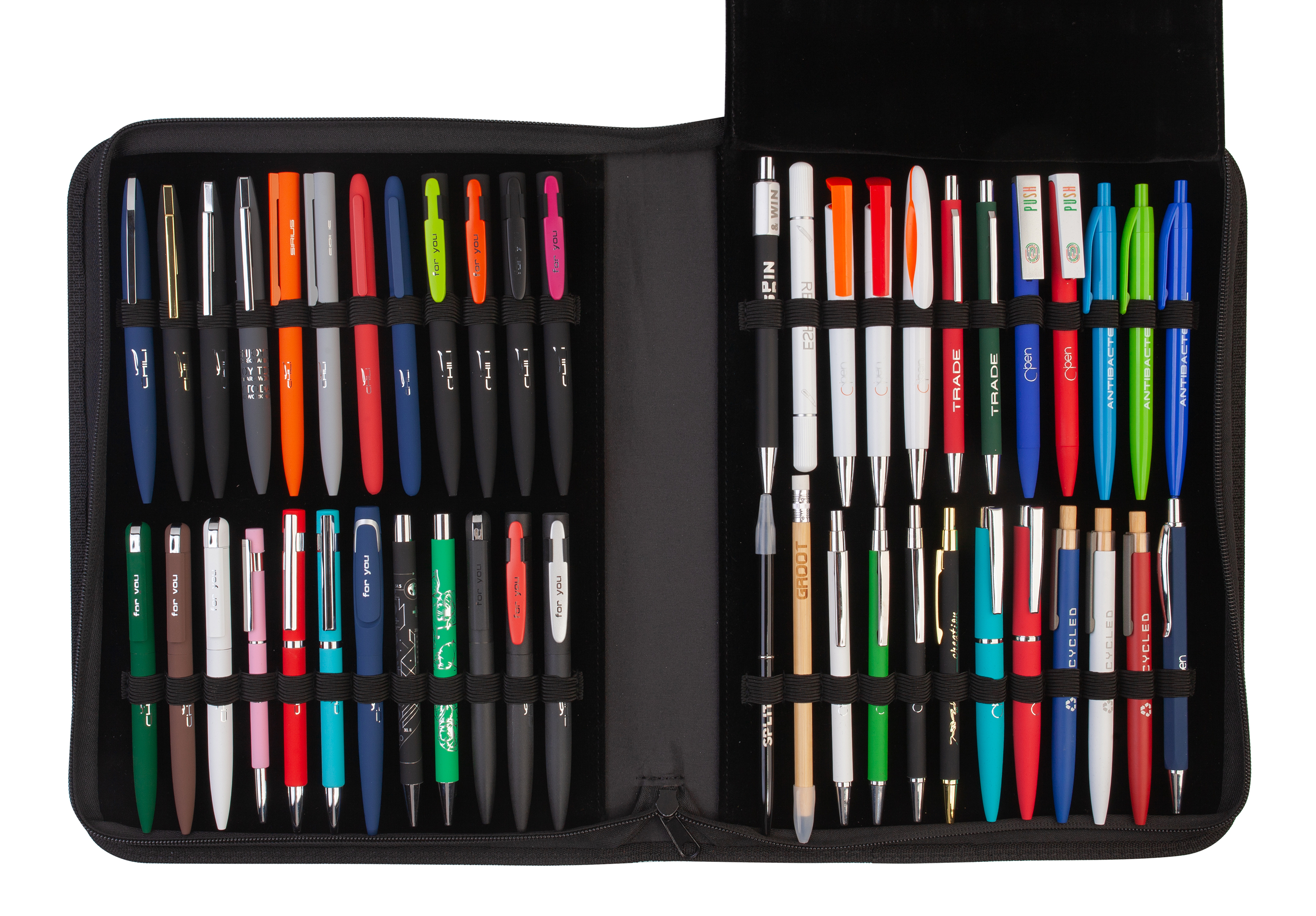 Презентационный кейс ручек и карандашей Океан-0