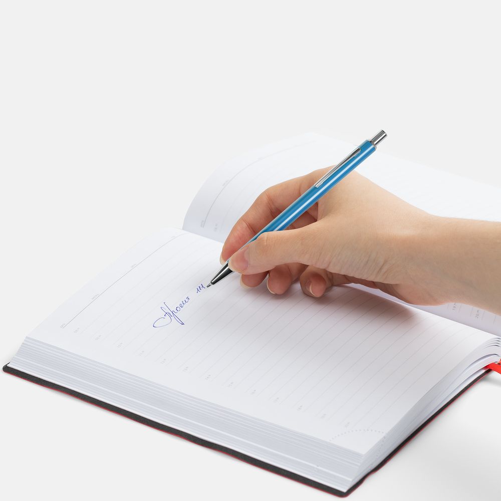 Ручка шариковая Mastermind, голубая-2