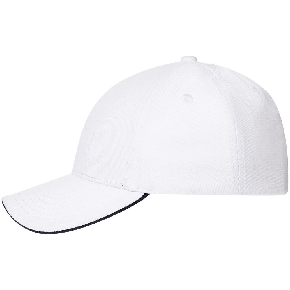 Бейсболка Spiker, белая с темно-синим-2