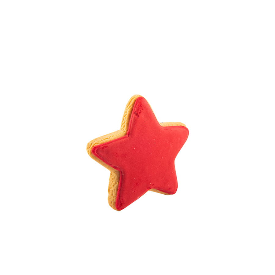 Печенье Звезда, красный-1