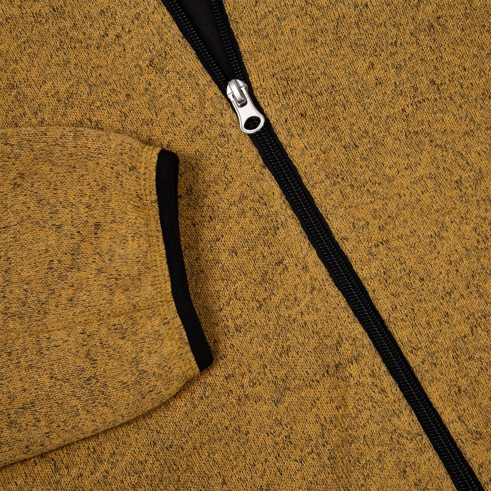 Куртка с капюшоном унисекс Gotland, горчичная-2