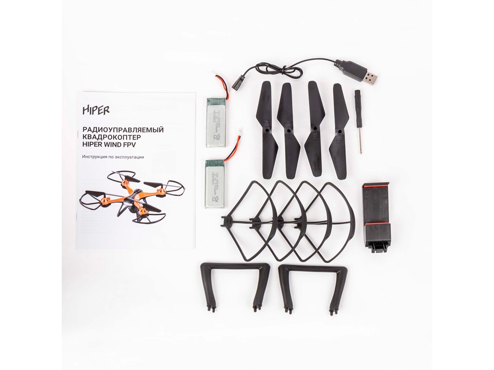 Радиоуправляемый квадрокоптер HIPER WIND FPV-6