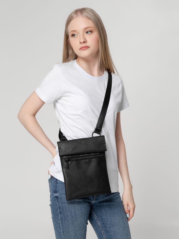 Сумка через плечо ringLink, черная-3