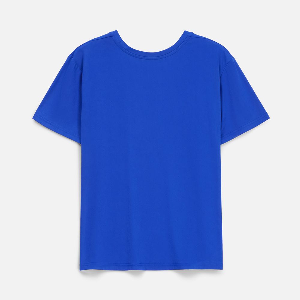 Футболка унисекс Senti, ярко-синяя-1