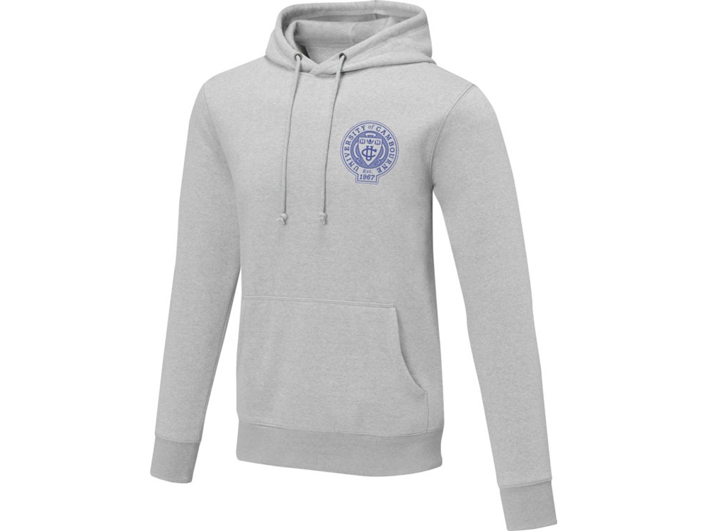 Charon Мужская толстовка с капюшоном, серый яркий-9