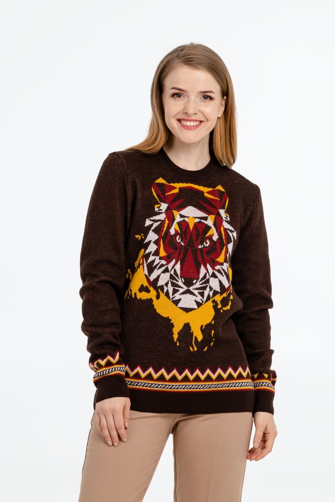 Джемпер Totem Tiger, коричневый-4