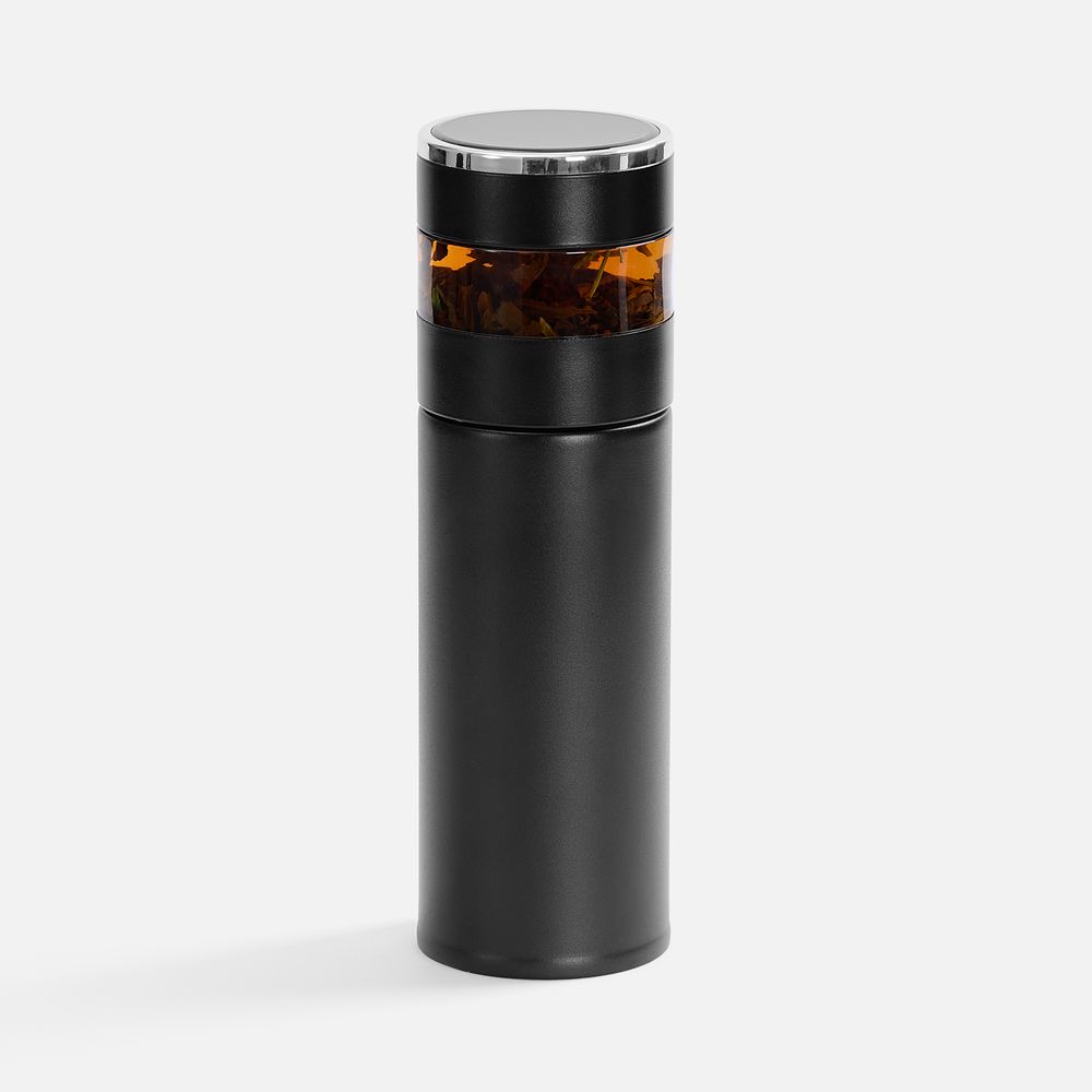 Смарт-бутылка с инфьюзером Thermory ver.2, черная-1