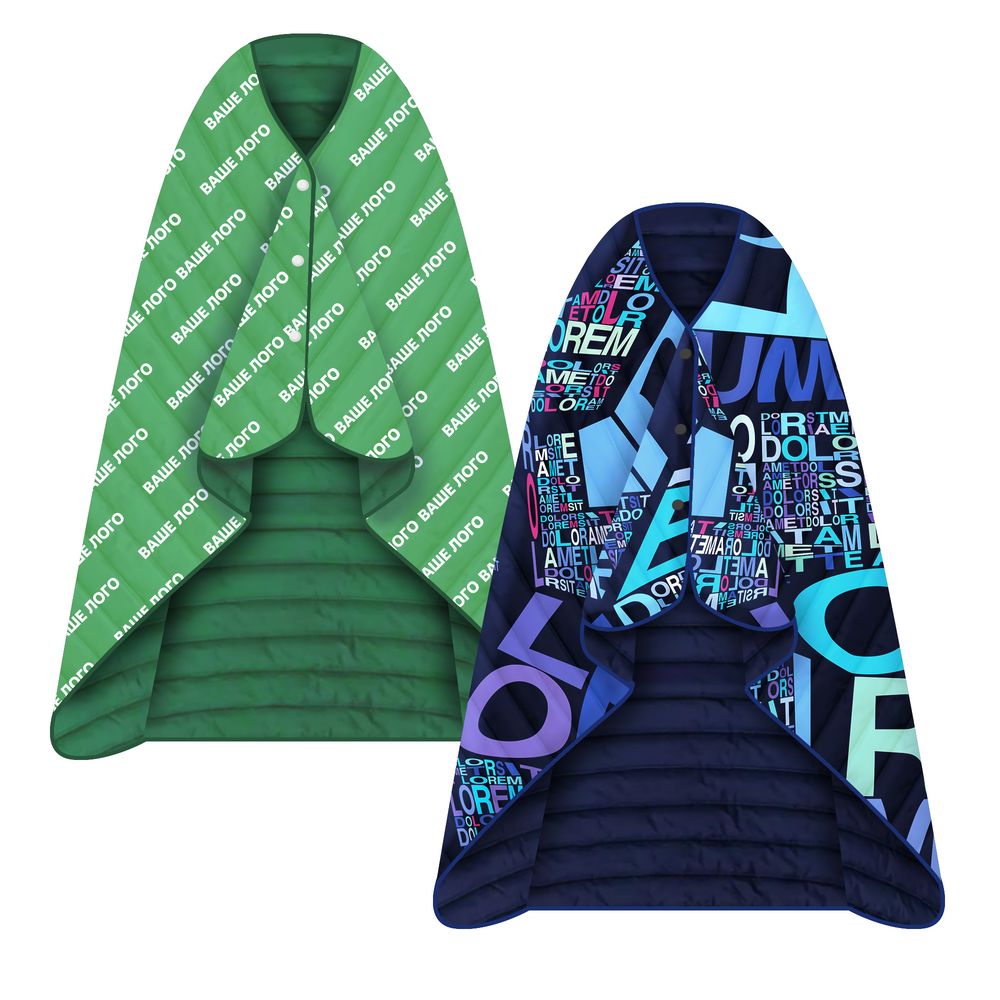 Плед-пончо Blanket Print на заказ-0
