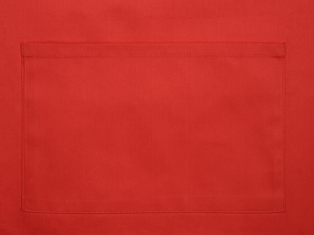 Хлопковый фартук 180gsm, красный-1