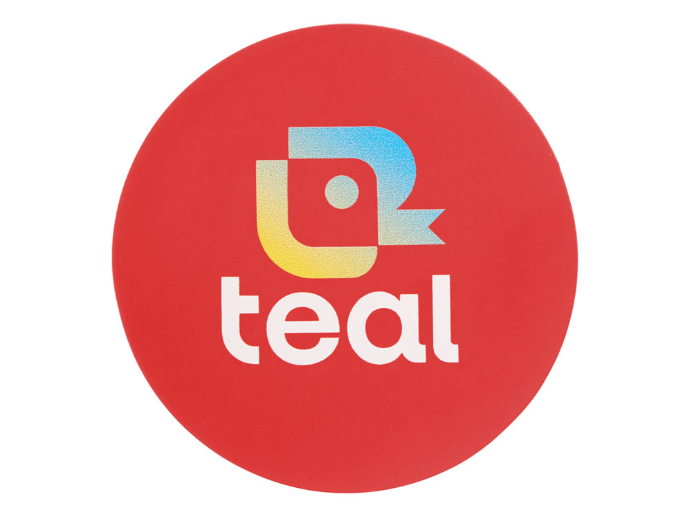 ПАТЧ КРУГ soft-touch (красный) 6,0 х 6,0 см-2