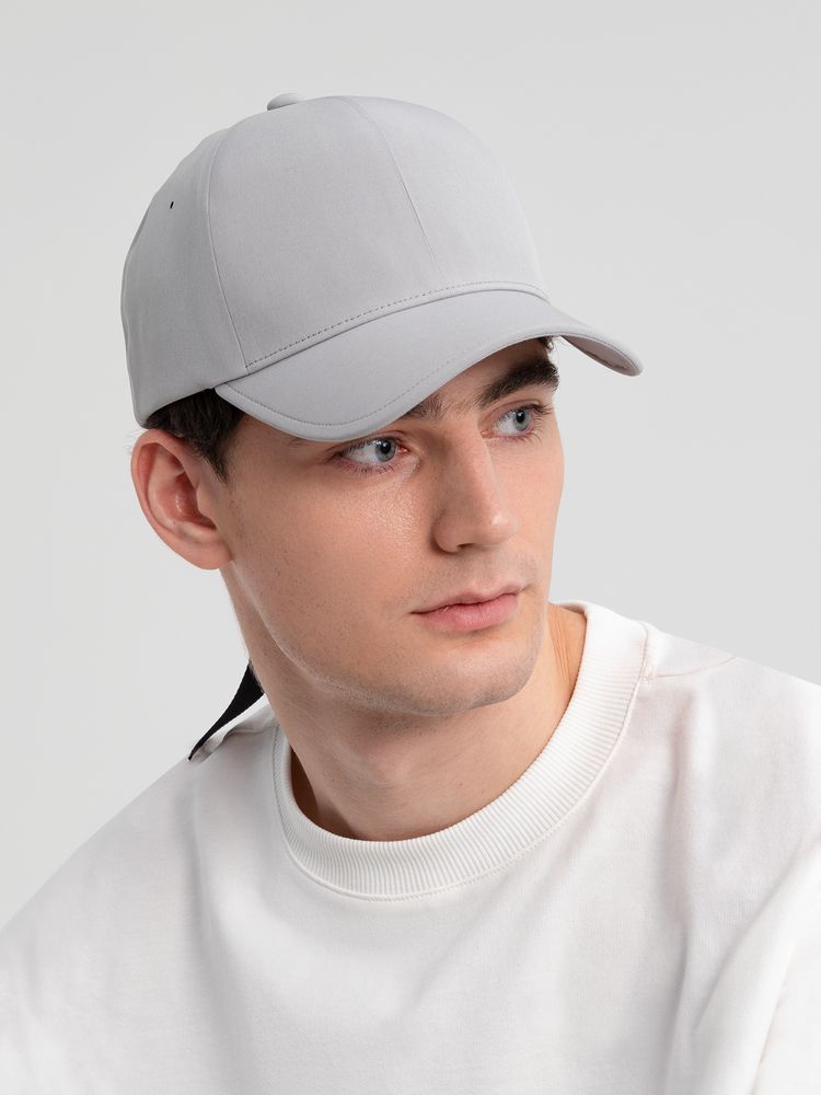 Бейсболка Kosmos, серая-6