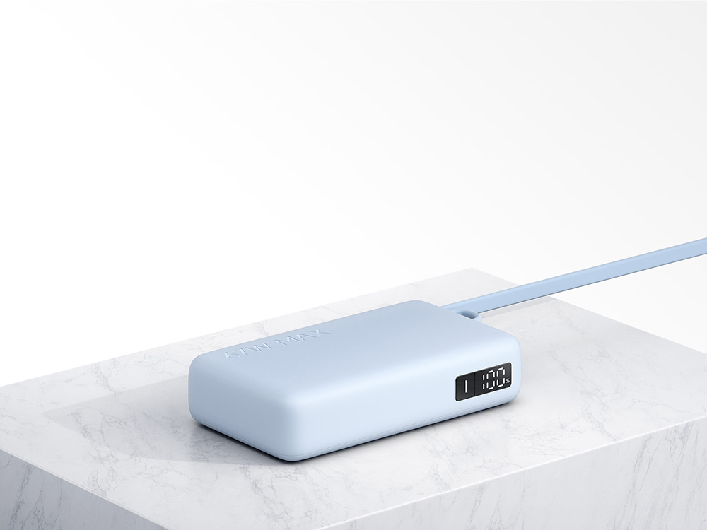 Внешний аккумулятор со встроенным кабелем Xiaomi 67W Power Bank 10000 (Integrated Cable) Ice Blue-4