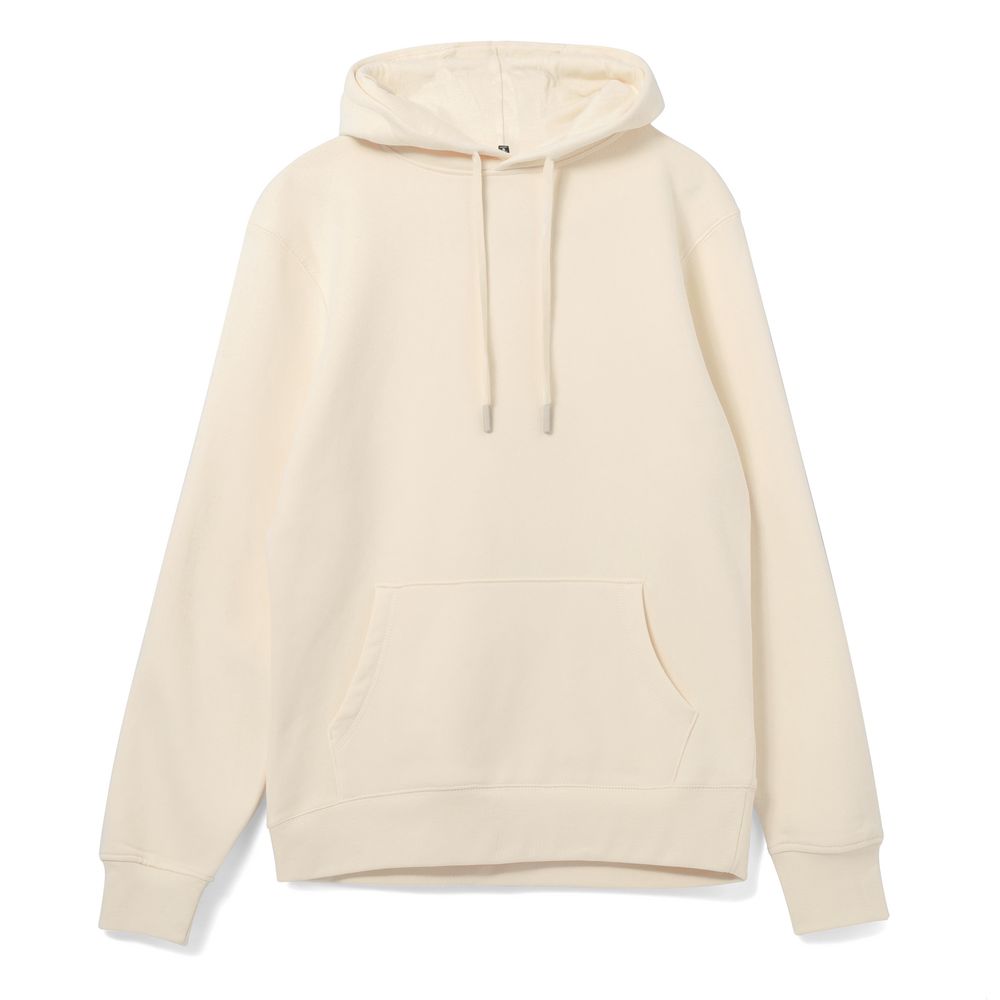 Толстовка с капюшоном унисекс Hoodie, светло-желтая-1