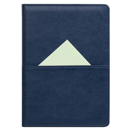 Ежедневник Smart Philadelphia Columbus А5, Темно-синий-2