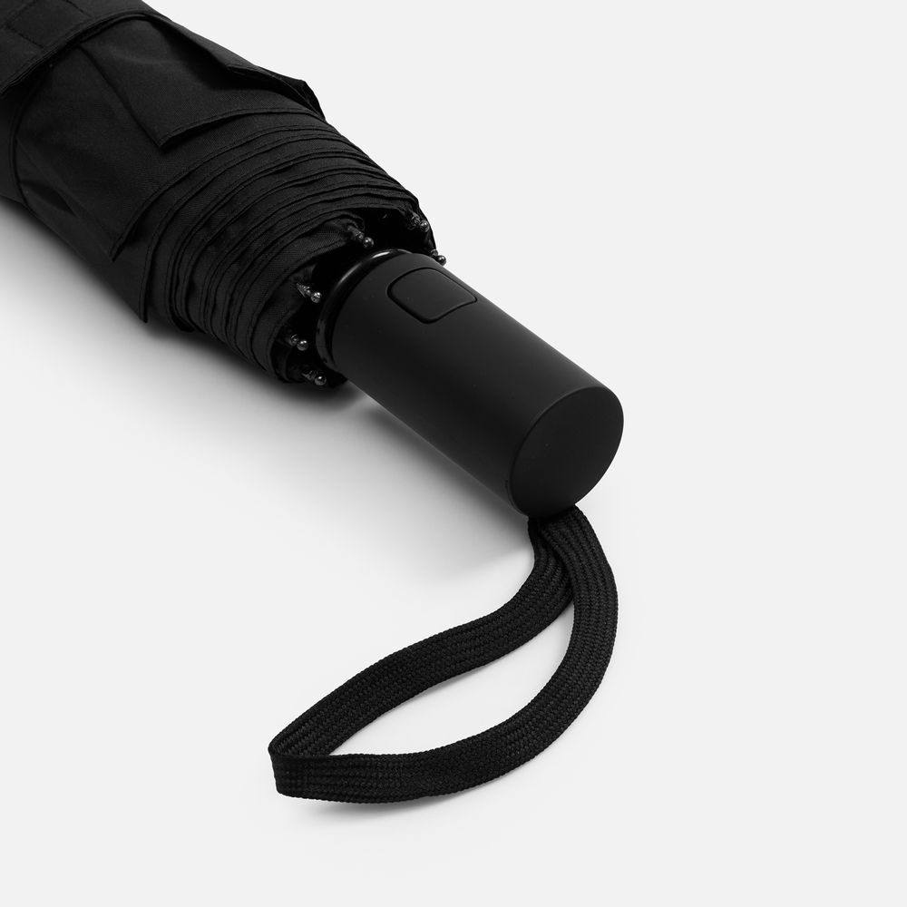 Зонт складной Cloudex, черный-3