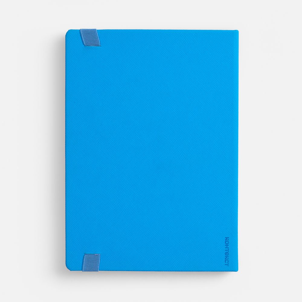 Ежедневник Peel, недатированный, голубой-3