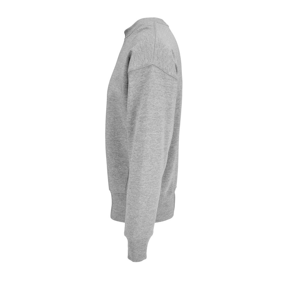 Свитшот унисекс Authentic, серый меланж-2