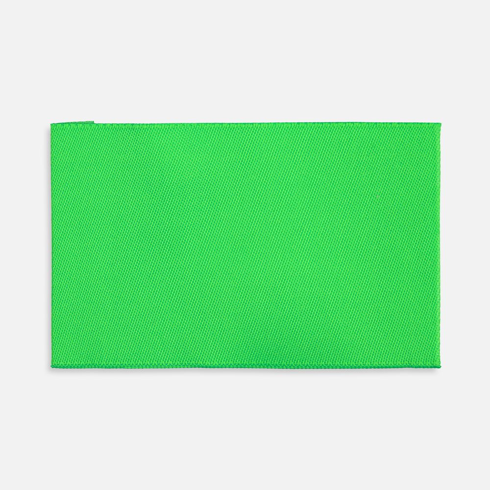 Лейбл тканевый Epsilon, XL, зеленый неон-0