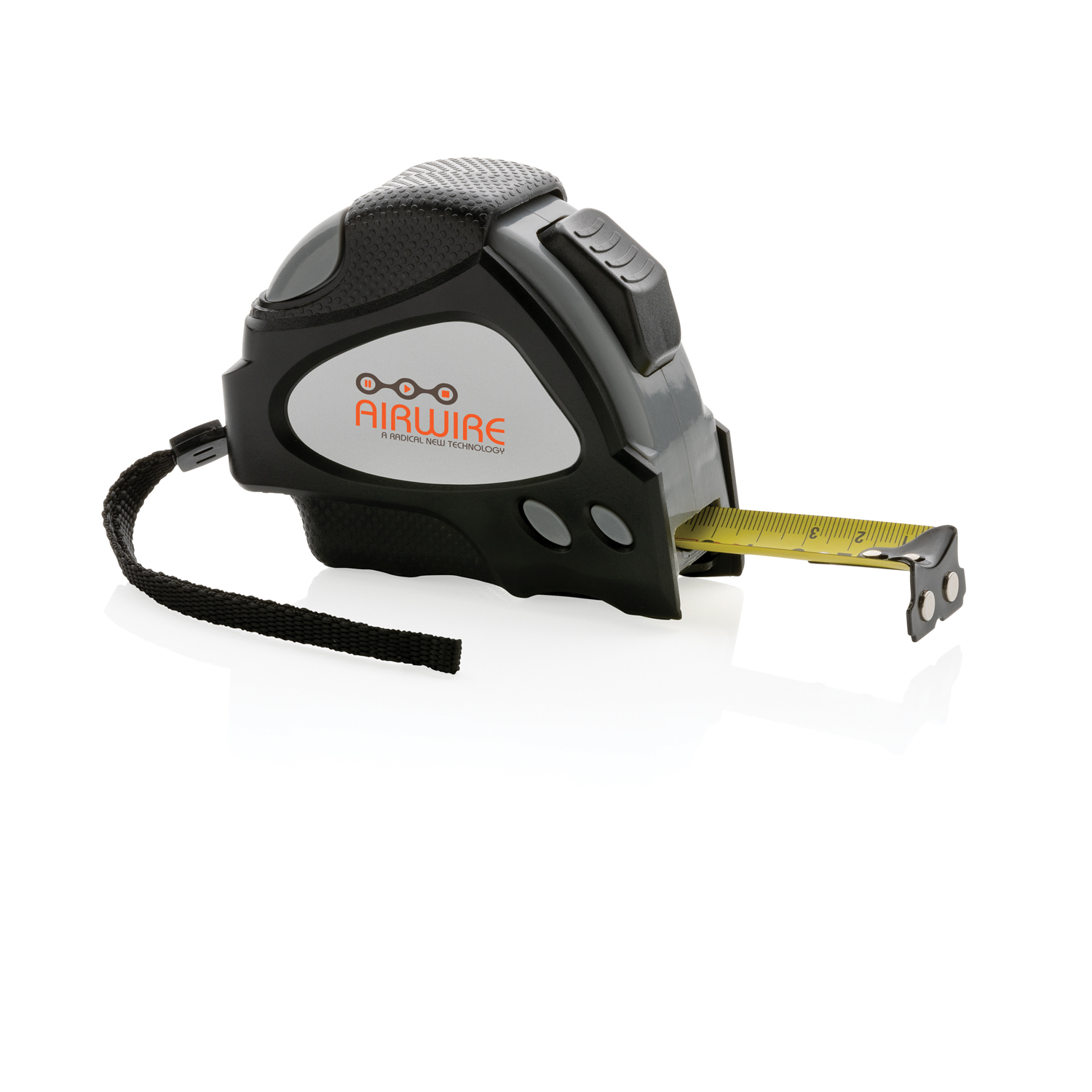 Рулетка Auto Stop из переработанного пластика RCS, 8м/25 мм-3