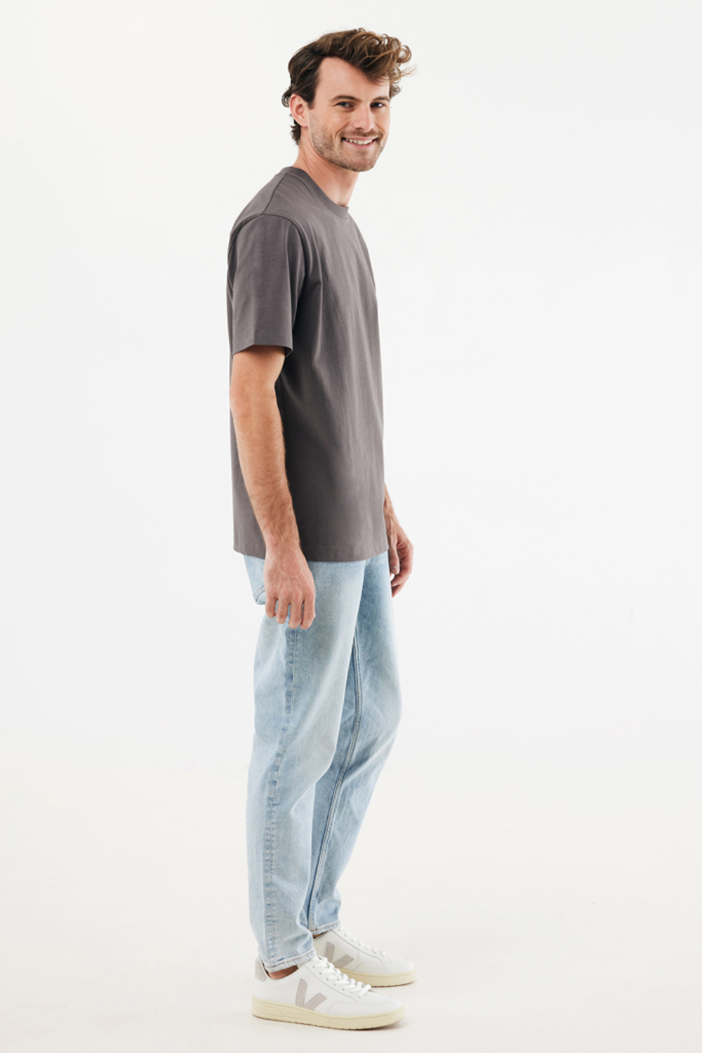 Футболка Iqoniq Nikko из переработанного хлопка, 220 г/м²-11