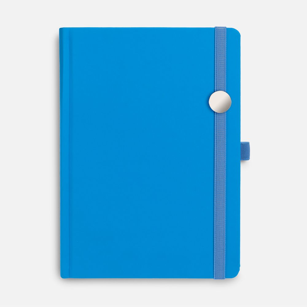 Ежедневник Favor Metal, недатированный, голубой-2