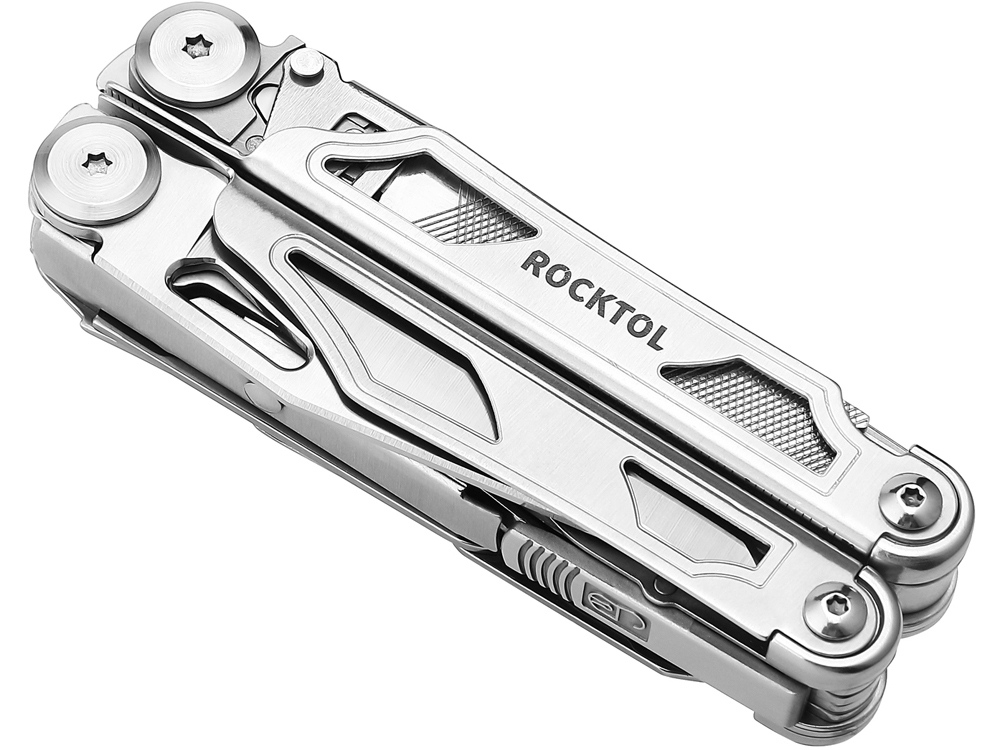 Мультитул Rocktol 29 в 1 со сменными резцами и пилой, нержавеющая сталь, нейлоновый чехол-3