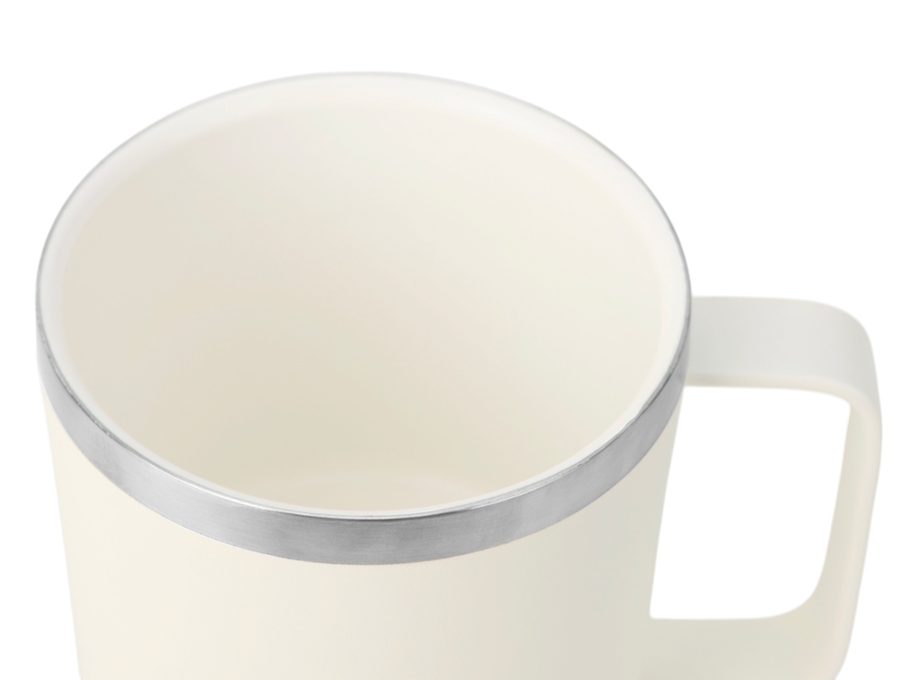 Стальная кружка с двойными стенками Swipe, белый0,00-8
