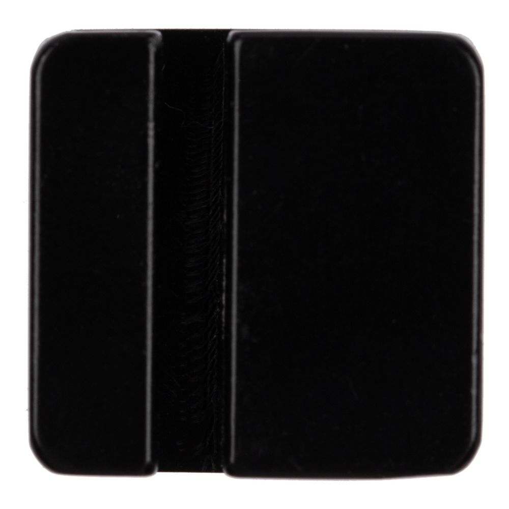 Квадратный шильдик на резинку Direct, черный-1