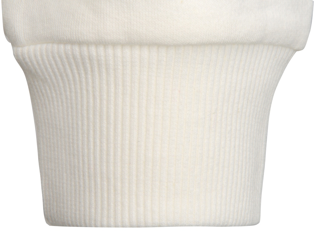 Свитшот Motion унисекс с начесом, белый-12