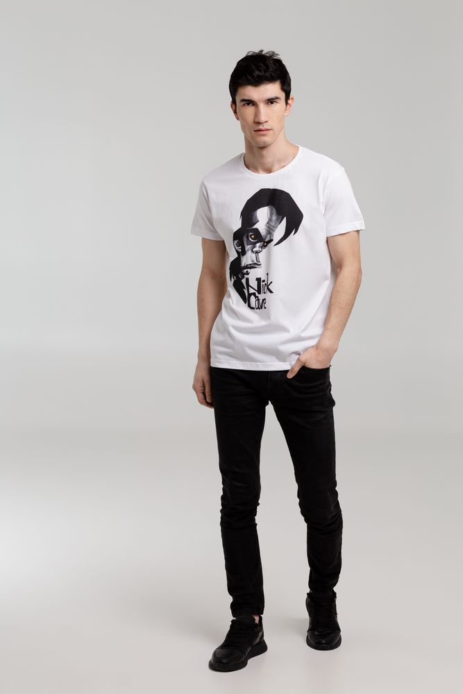 Футболка «Меламед. Nick Cave», белая-3