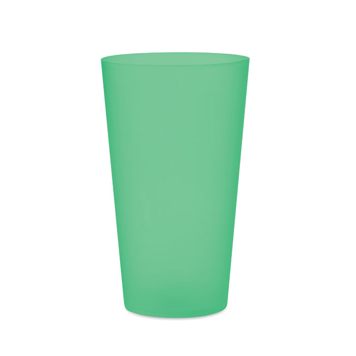 Reusable event cup 500ml, прозрачно-зеленый-0