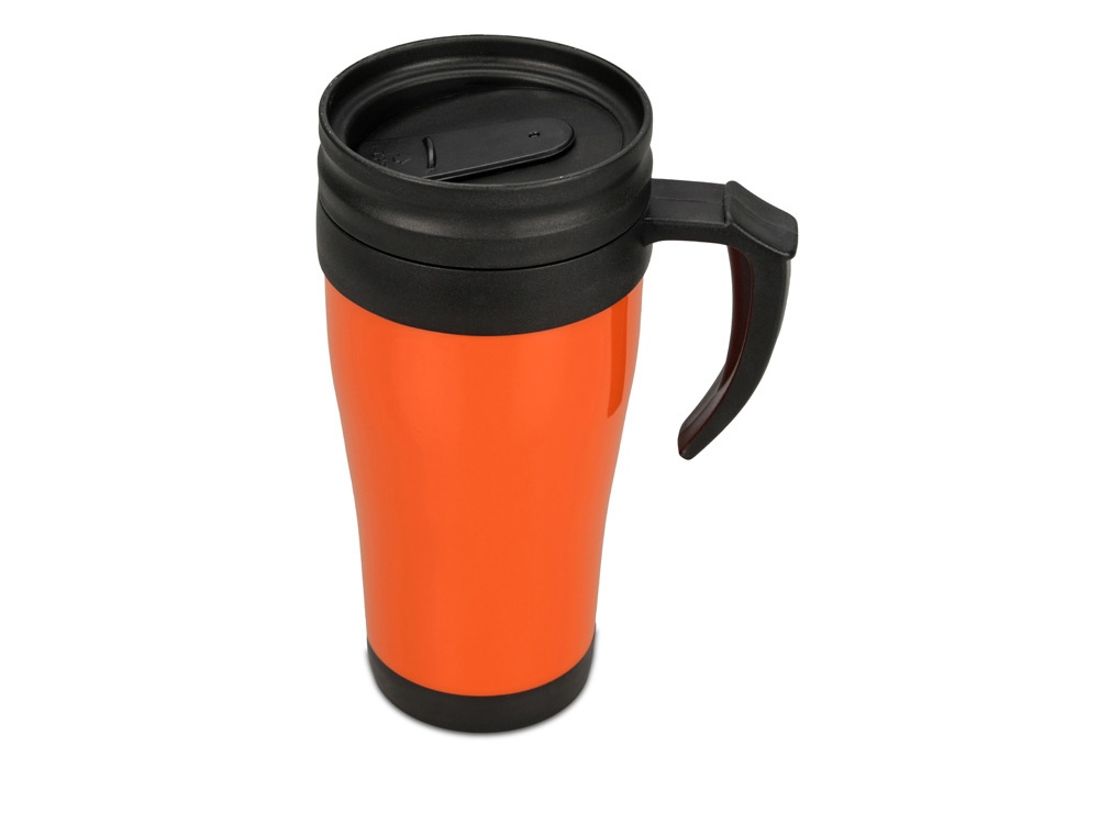 Кружка с термоизоляцией Silence 350мл, оранжевый-0