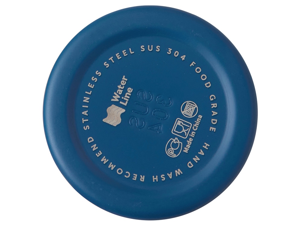 Стальная бутылка Rely, 650 мл, синий индиго-6