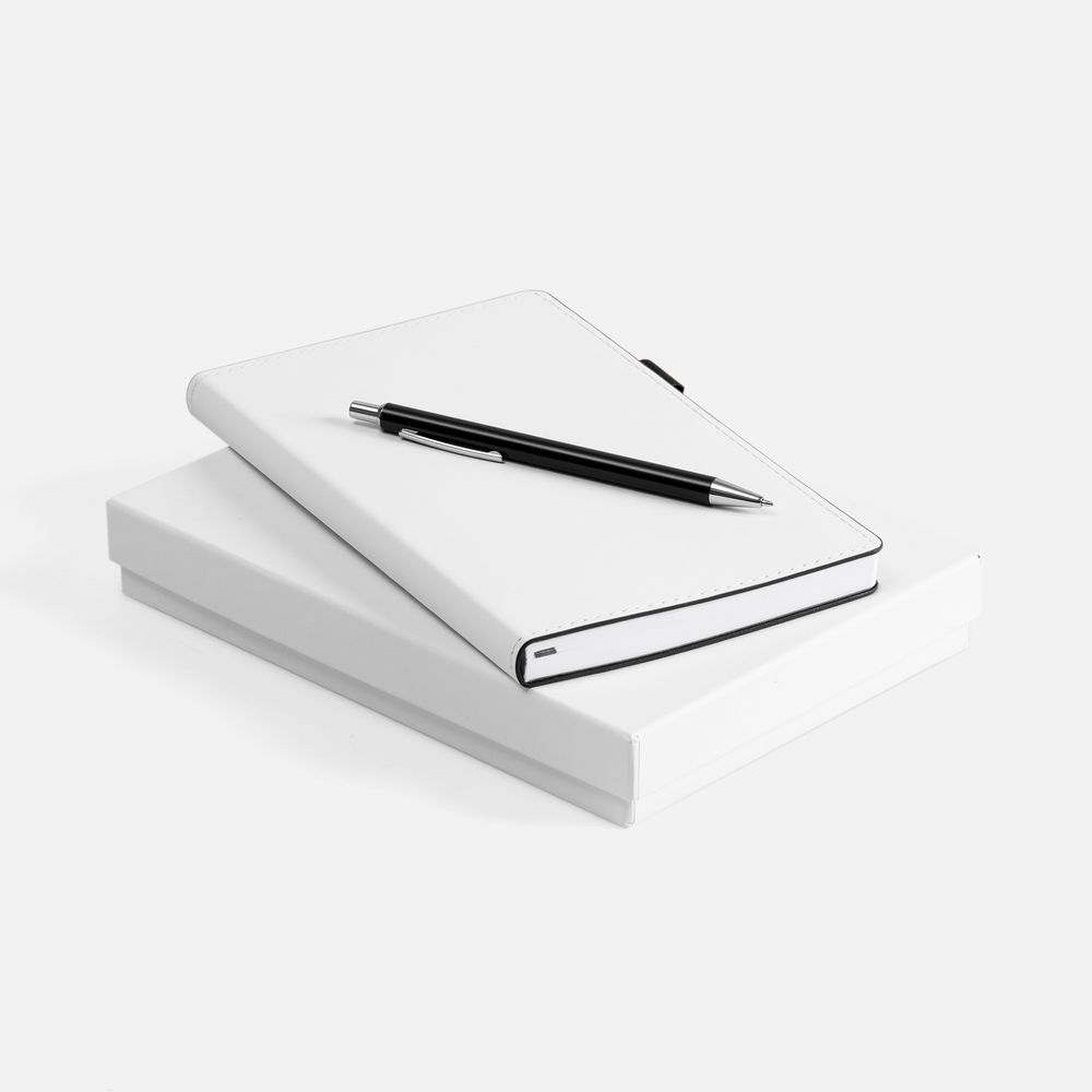 Набор White Shall, бело-черный-1