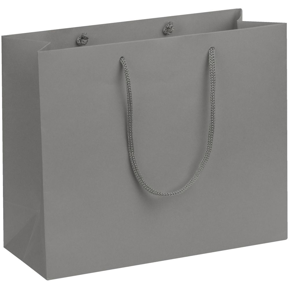 Пакет бумажный Porta S, горизонтальный, серый-0