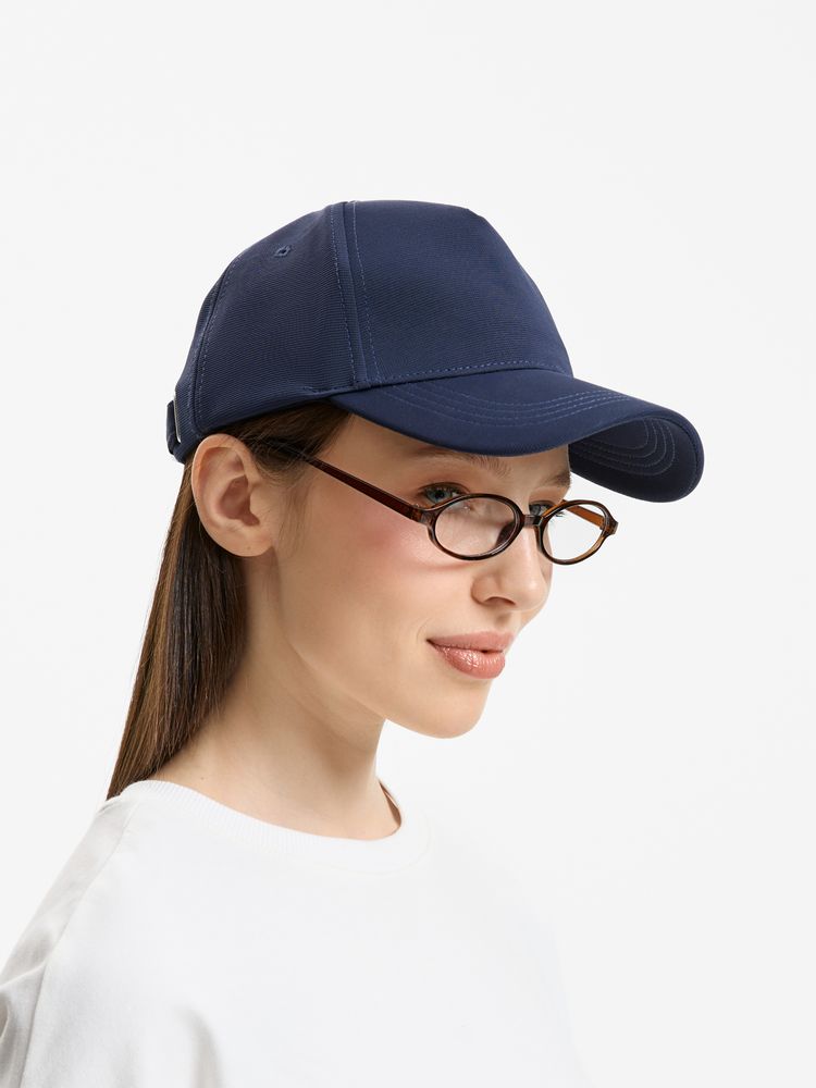 Бейсболка Yonkers, темно-синяя-4