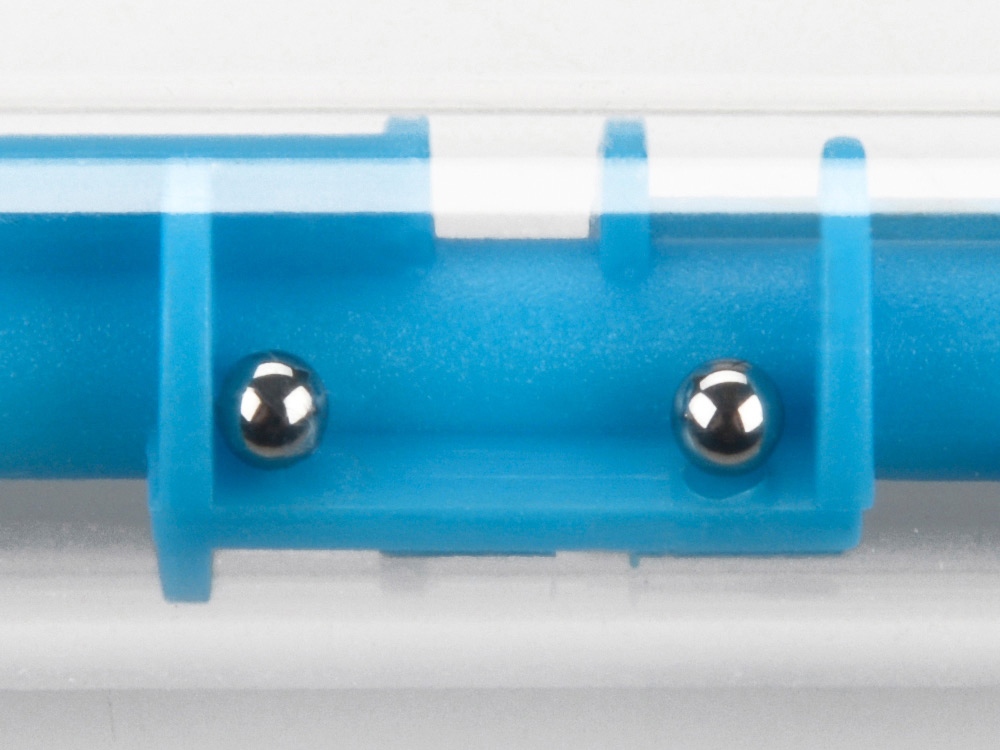 Ручка шариковая Лабиринт с головоломкой голубая-1