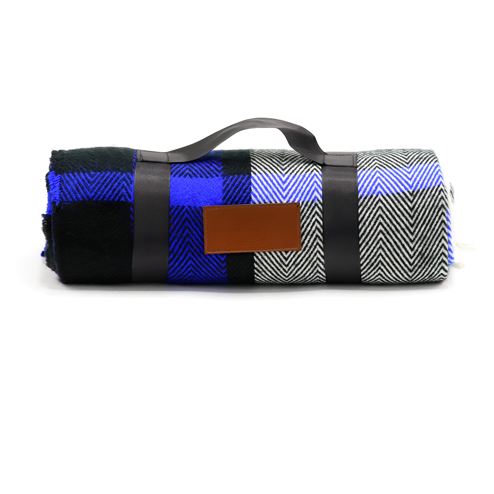 Плед акриловый Glama, Синий-1