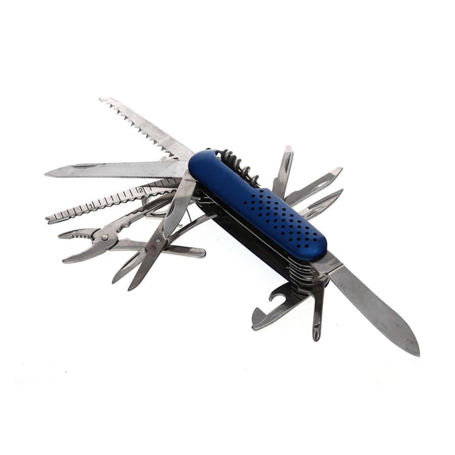 Нож многофункциональный (15 функций), синий-1