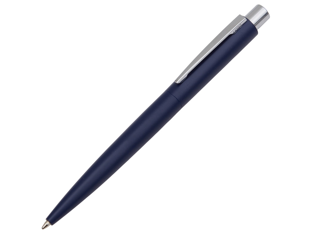 Ручка металлическая шариковая Lumos Recy, темно-синий-0