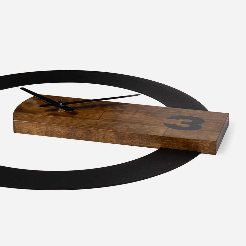 Часы TimeLord, черные с коричневым-2