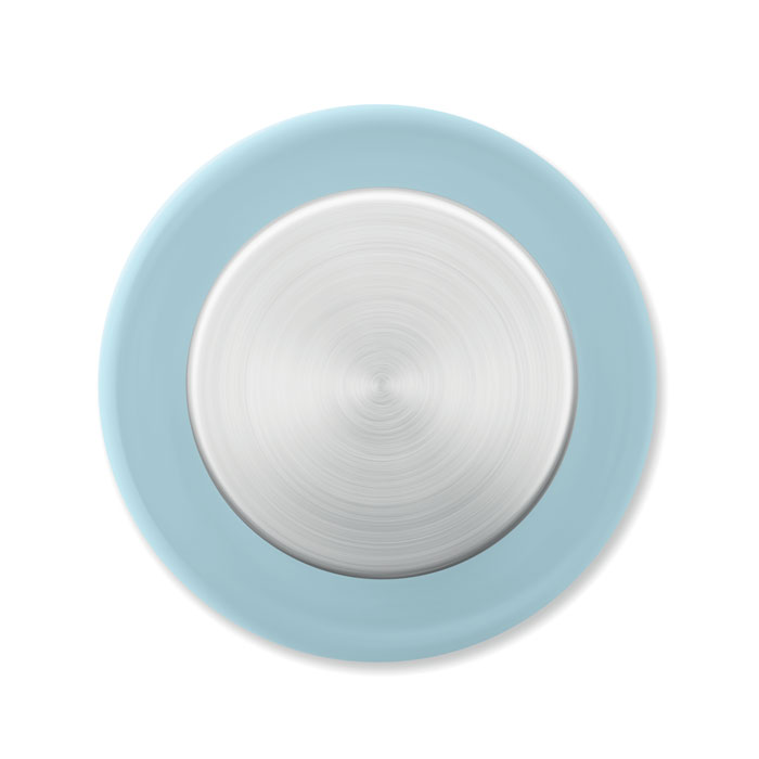 Бутылка 1000 мл, светло-голубой прозрачный-4