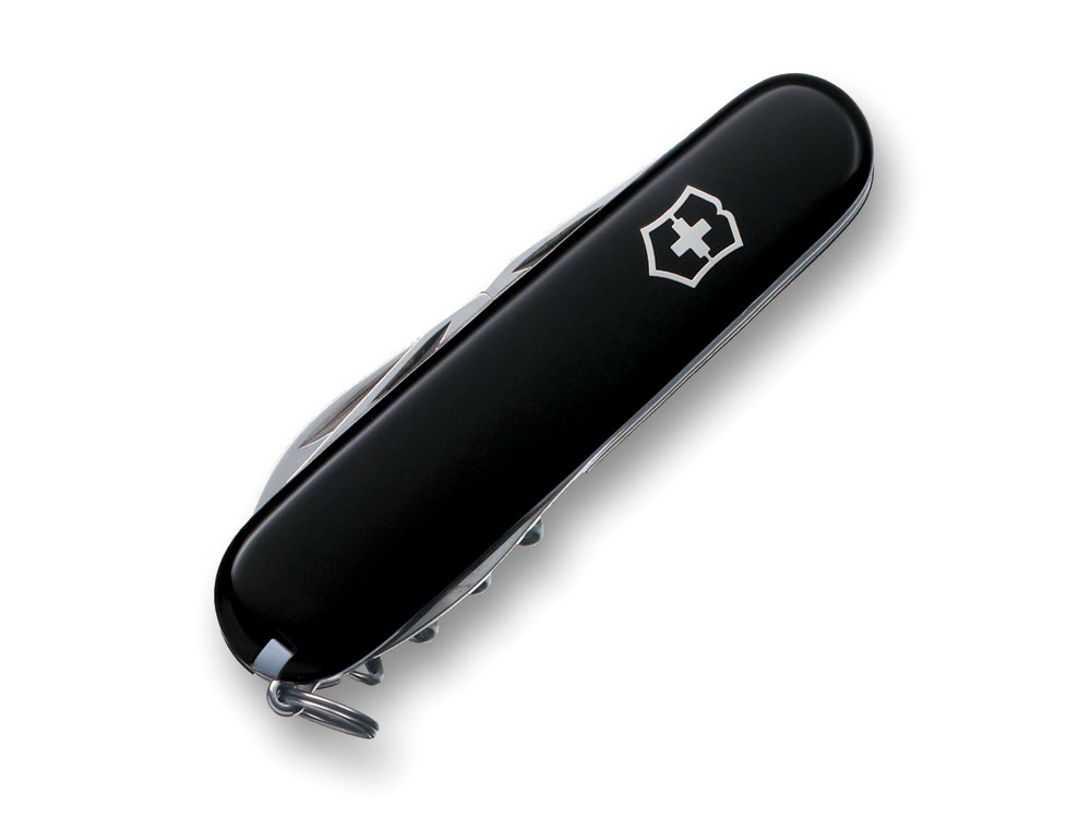 Нож перочинный VICTORINOX Spartan, 91 мм, 12 функций, чёрный-1