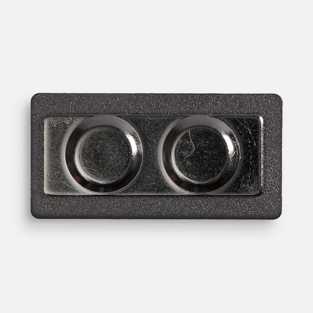 Значок Magnet Matto, серый металлик-3