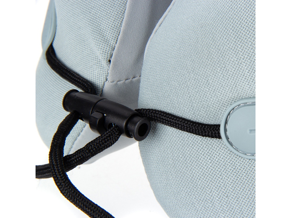 Подушка для путешествий с эффектом памяти Memo Pillow PRO M/L English Blue-4