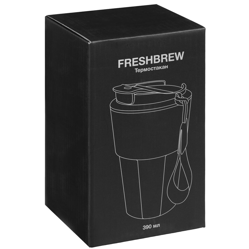 Термостакан Freshbrew, красный-5