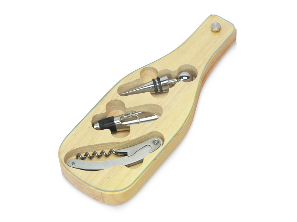 Набор аксессуаров для вина Pinotage со стеклянной крышкой-2