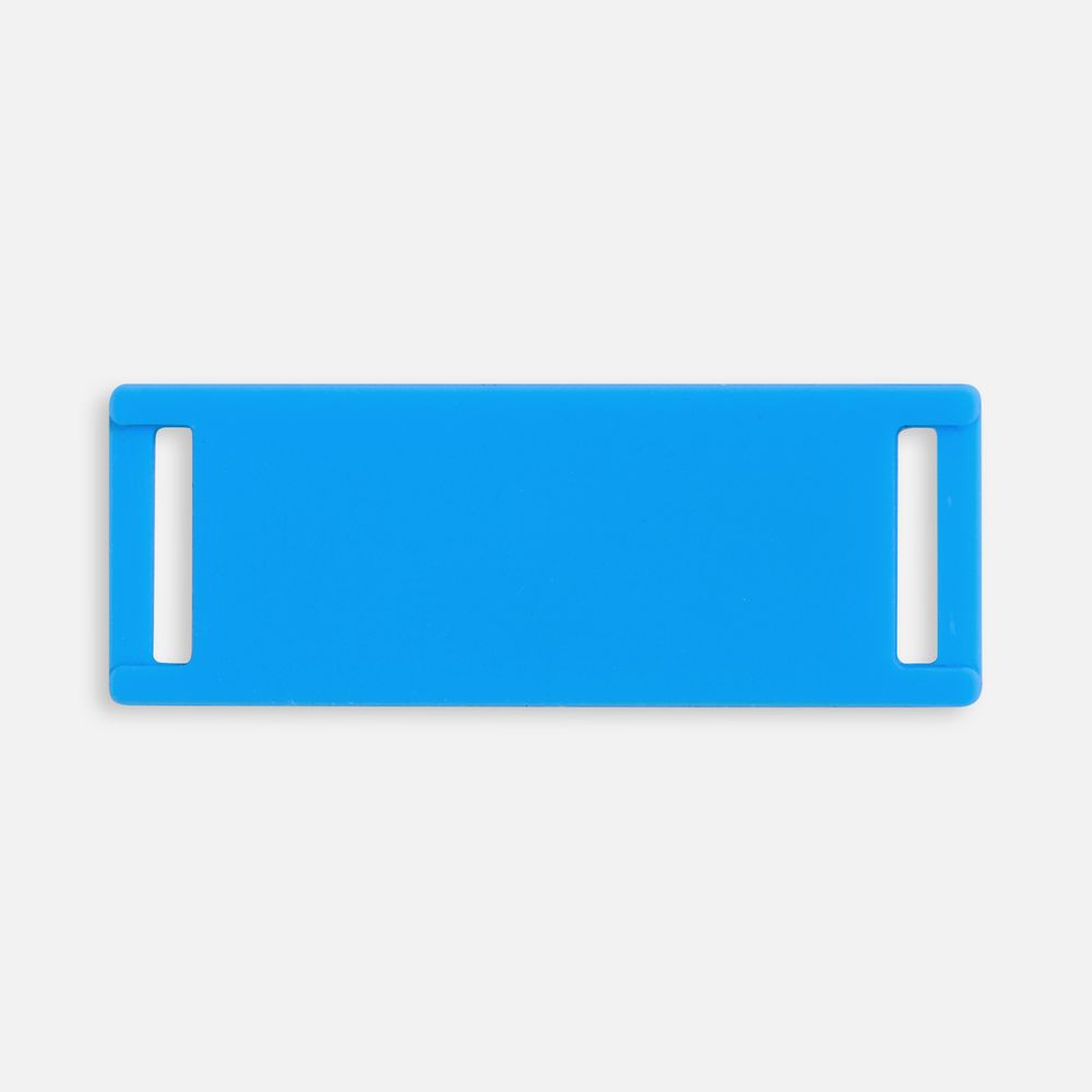 Лейбл из ПВХ Kova, голубой-1